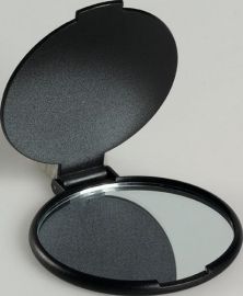 Handspiegel "SeeMe" schwarz